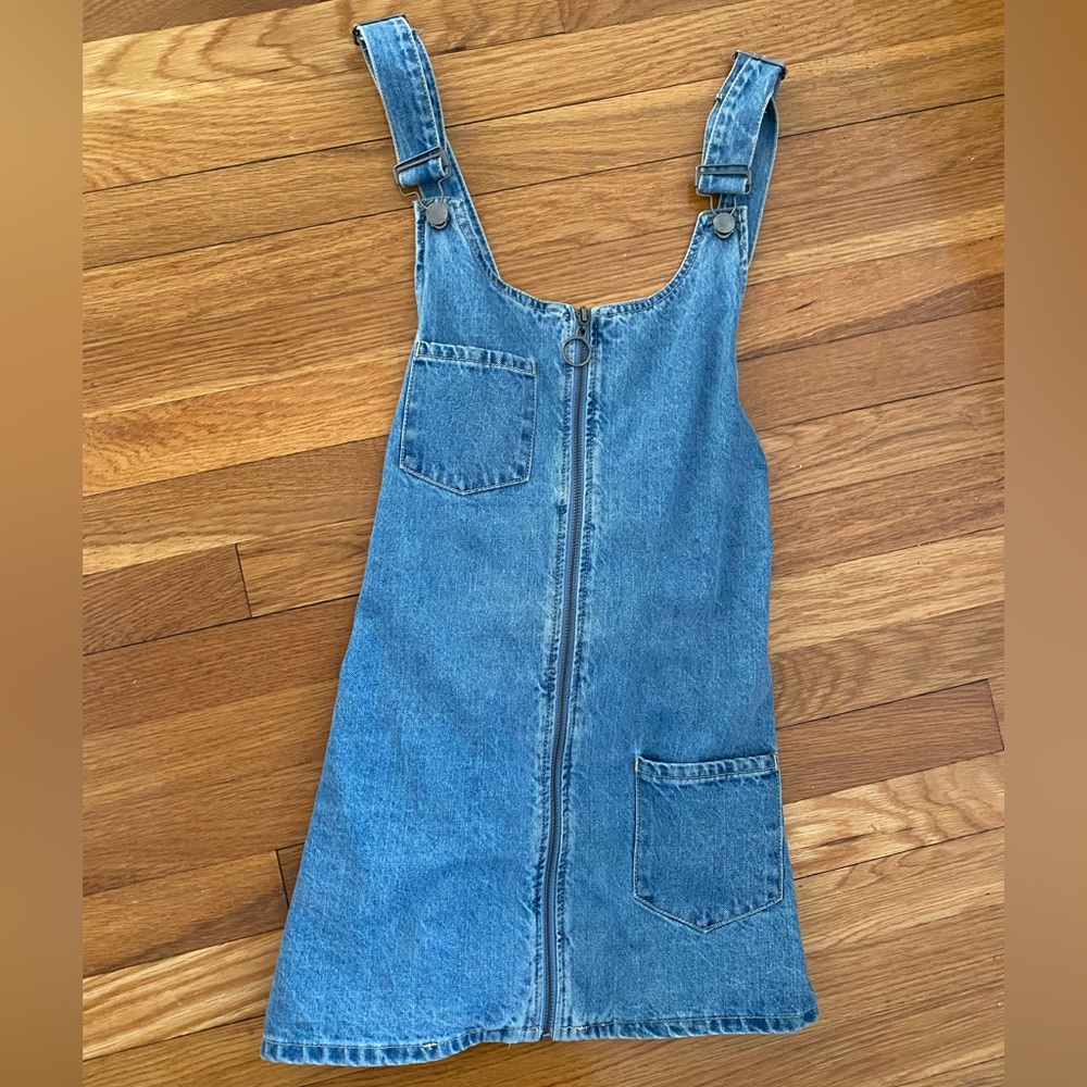 Forever 21 Jean Overall Dress